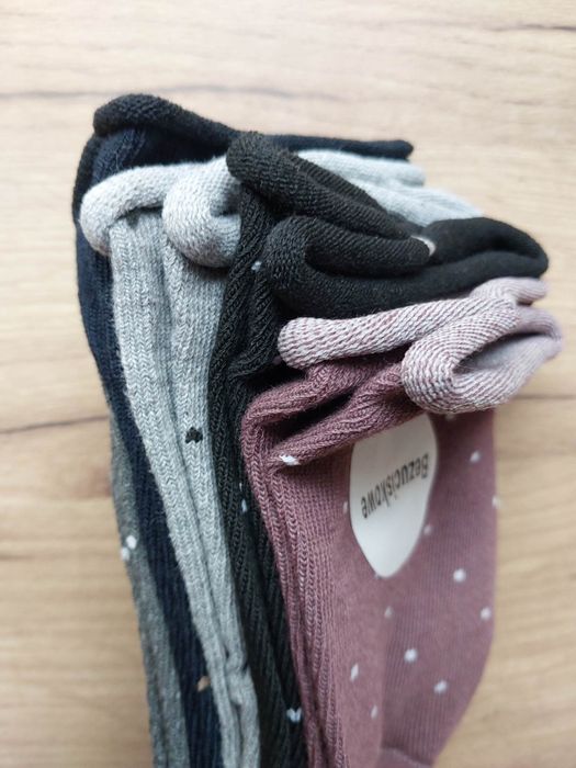 Skarpety damskie bawełniane bezuciskowe