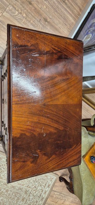 Komoda w stylu Empire (styl Cesarstwa) klasycyzm Francja mahoń kolumny