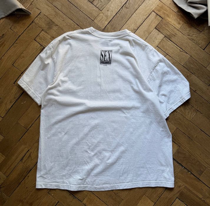 Футболка Sex Instructor L мерч винтаж M boxy fit print merch usa