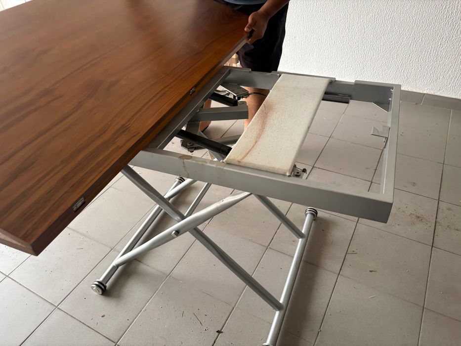 Mesa de janta dobrável