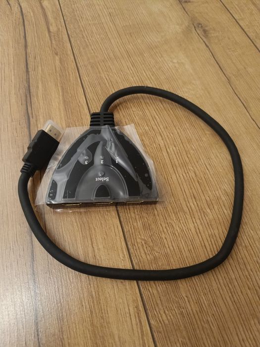 Rozgałęźnik HDMI 3x adapter HDMI rozdzielacz