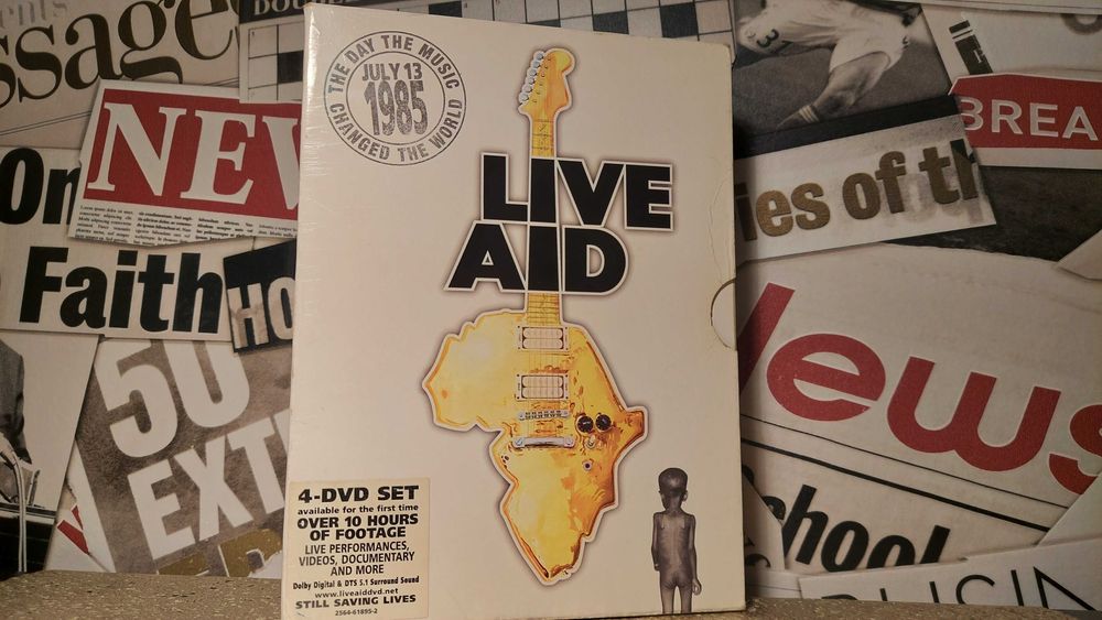 Humanitarian Foundation - Live Aid 1985 na 4 x DVD