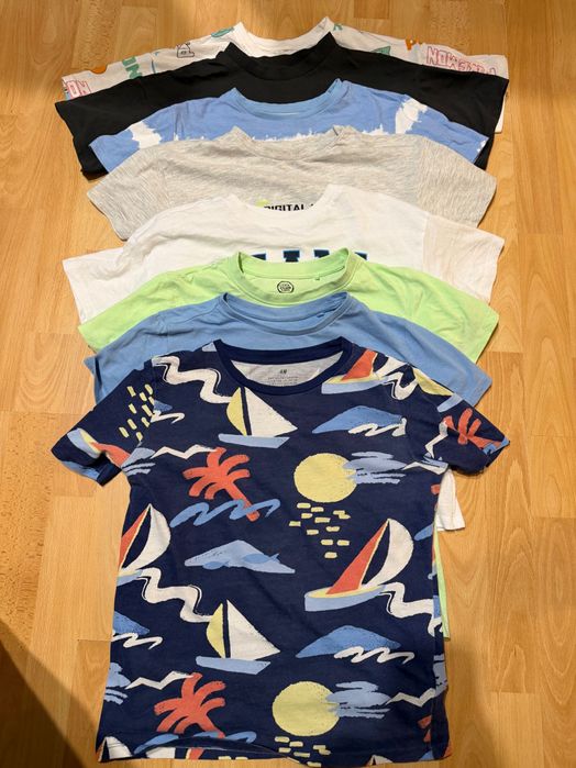 Paka rzeczy dla chłopca 134/140