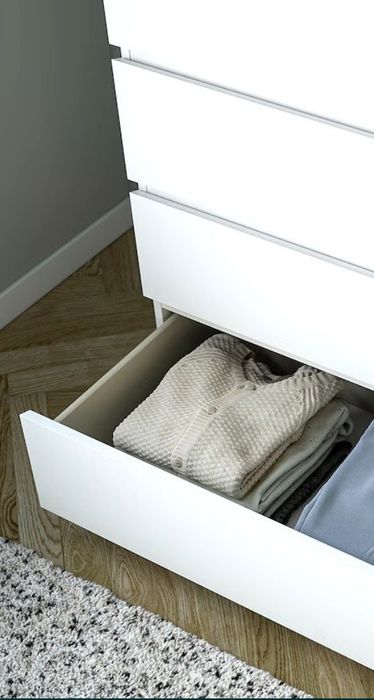 Komoda MALM z Ikea - oryginalne dna do szuflad