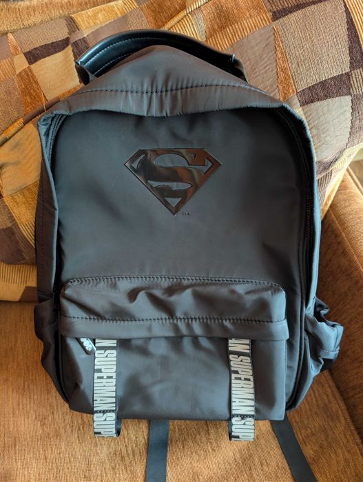 Plecak Superman czarny