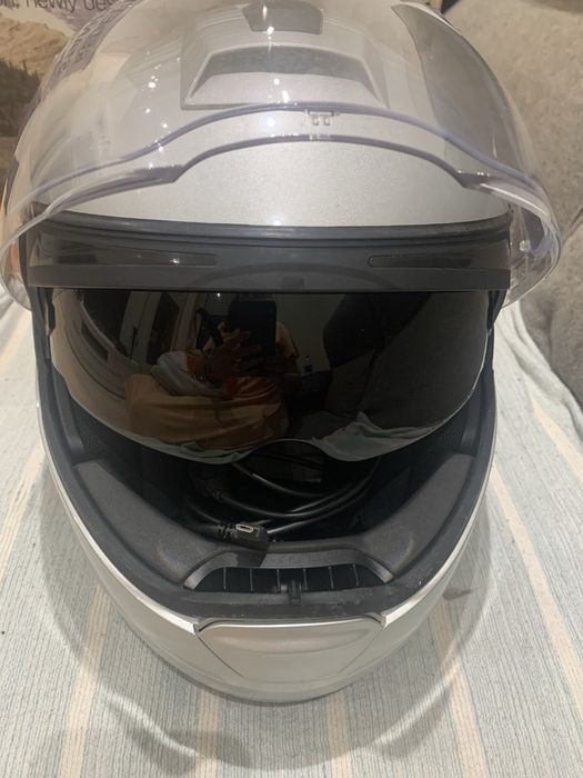 Capacete Schubert C4 Silver TS de em caixa original, estou a vender deixei de andar de mota