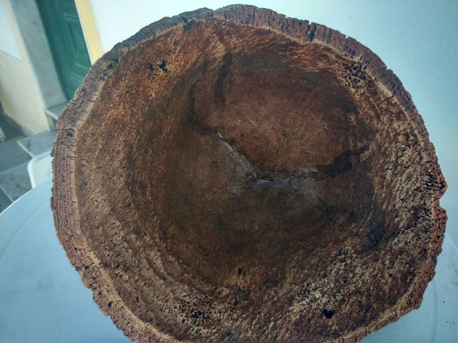 Centro de mesa em cortica.