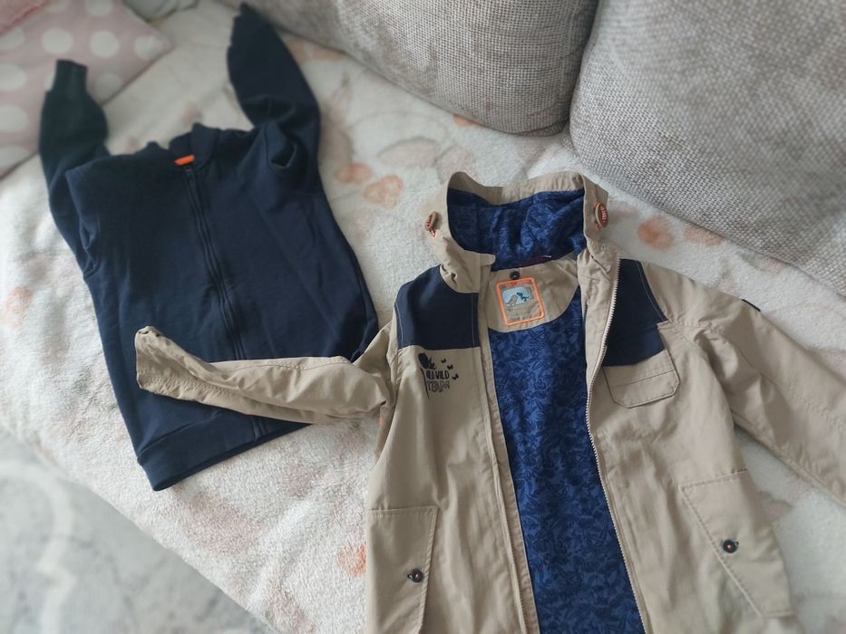 Kurtka wiosenna parka 134cm