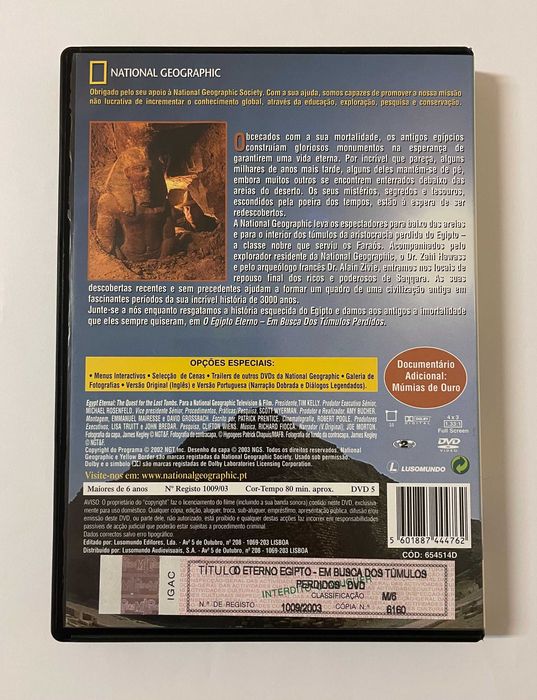 National Geographic - o Eterno Egipto: em Busca dos Túmulos Perdidos