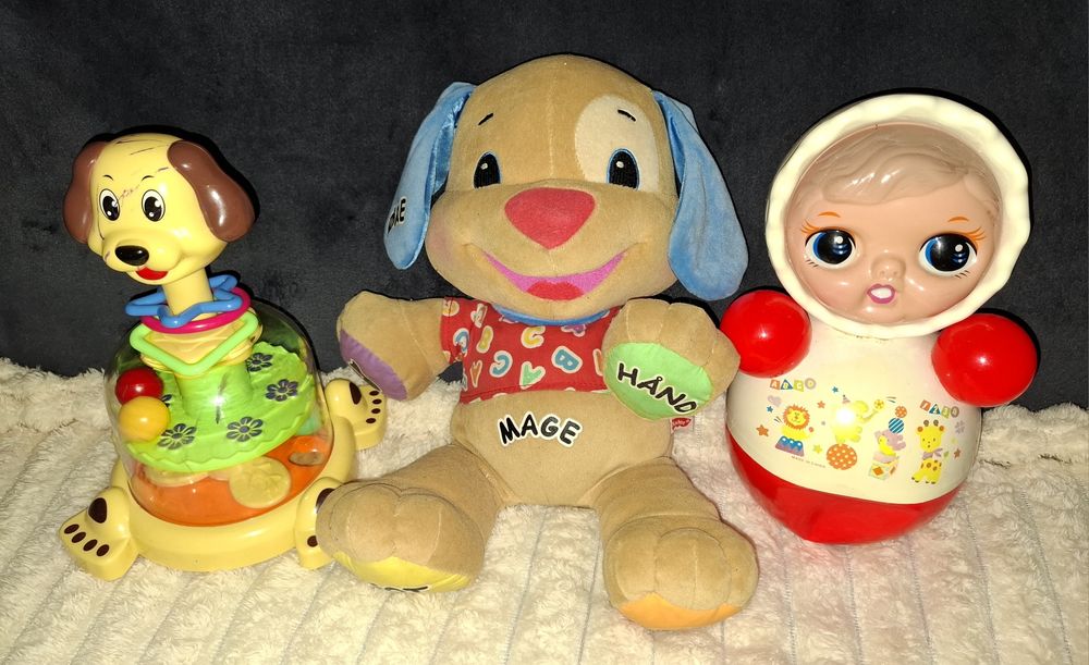 Большой пакет/коробок развивающих игрушек ,погремушек,fisher price