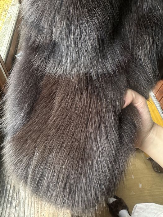 Шуба натуральна коричнева