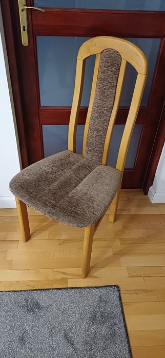 Krzesła  6 szt drewno bukowe