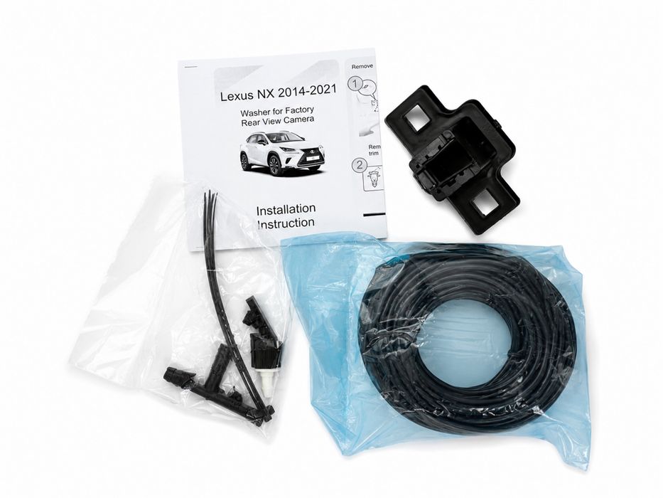 Омивач камери заднього виду Lexus NX 2014–2021 форсунка очистки rear view camera washer (original / OEM)