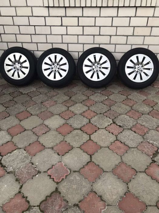 Оригінальні КОВАНІ диски  Mercedes R16  5*112 з гарною гумою зимовою!!