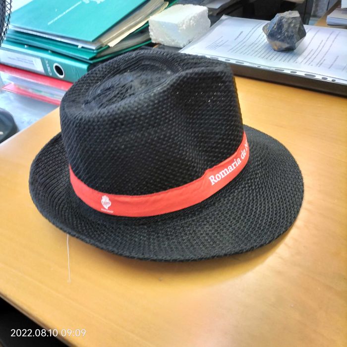 Chapéu comemorativo "Romaria de Nossa Senhora d´Agonia"