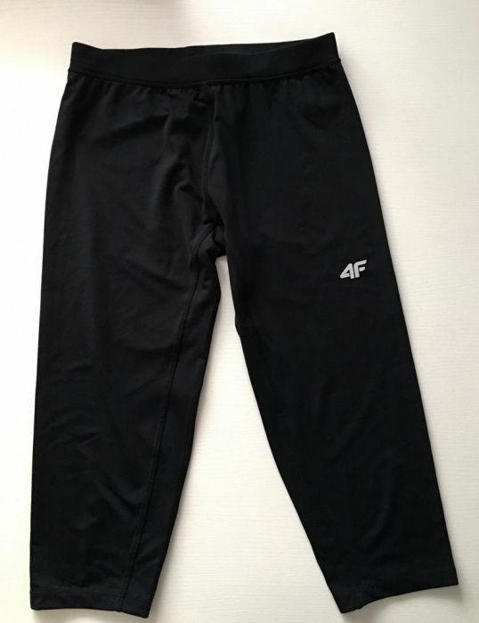 4F Legginsy damskie XS czarne fitness