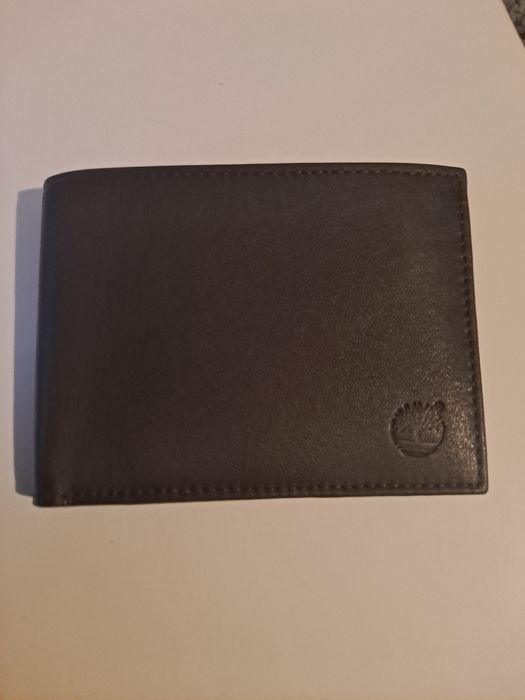 Skórzany portfel męski Timberland, nie używany