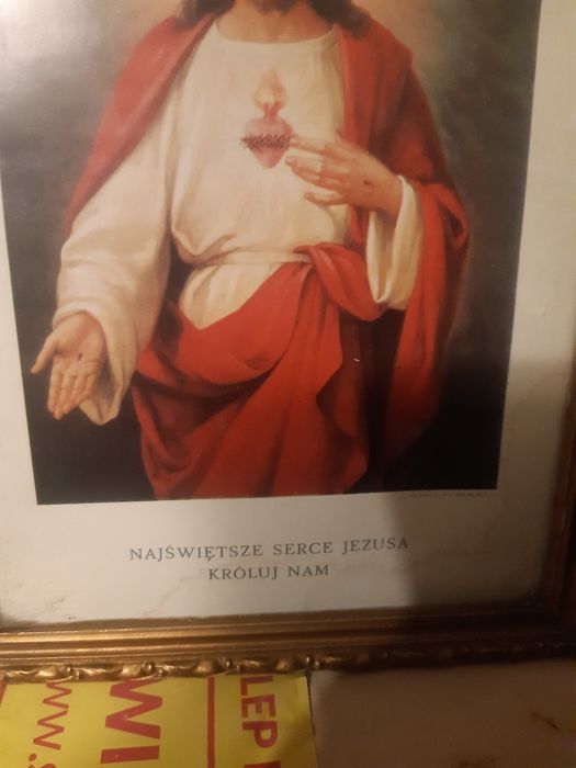 Obrazek Jezusa ladna ramka