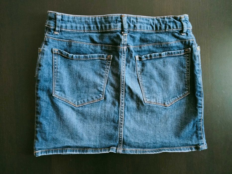 Spódnica mini jeansowa H&M rozm. 36/S stan idealny