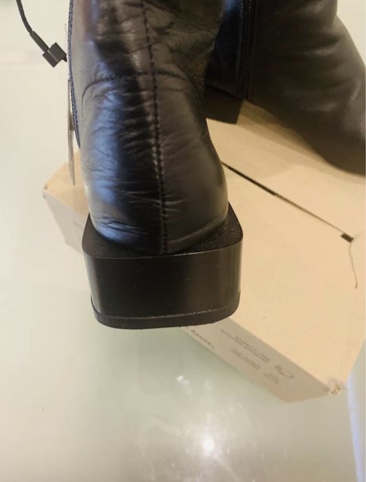 Ботинки ZARA кожа