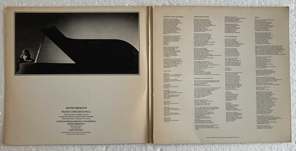 Emerson Lake & Palmer – Works (Volume 1) 2x LP