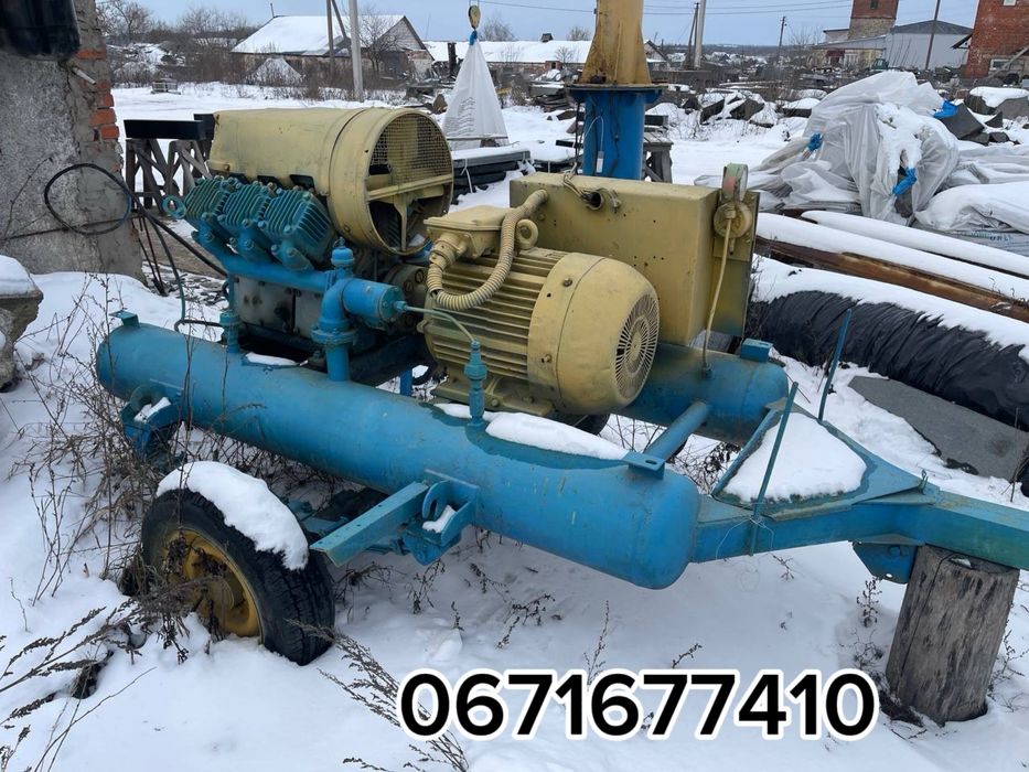 Компресор ПКС-5,25 б/у — потужний промисловий агрегат