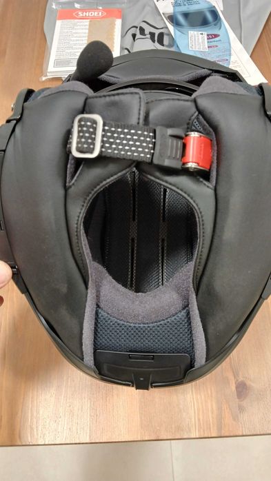 Capacete Shoei Neotec 3 Preto XS + SENA SRL3 (opcional) | Como Novo