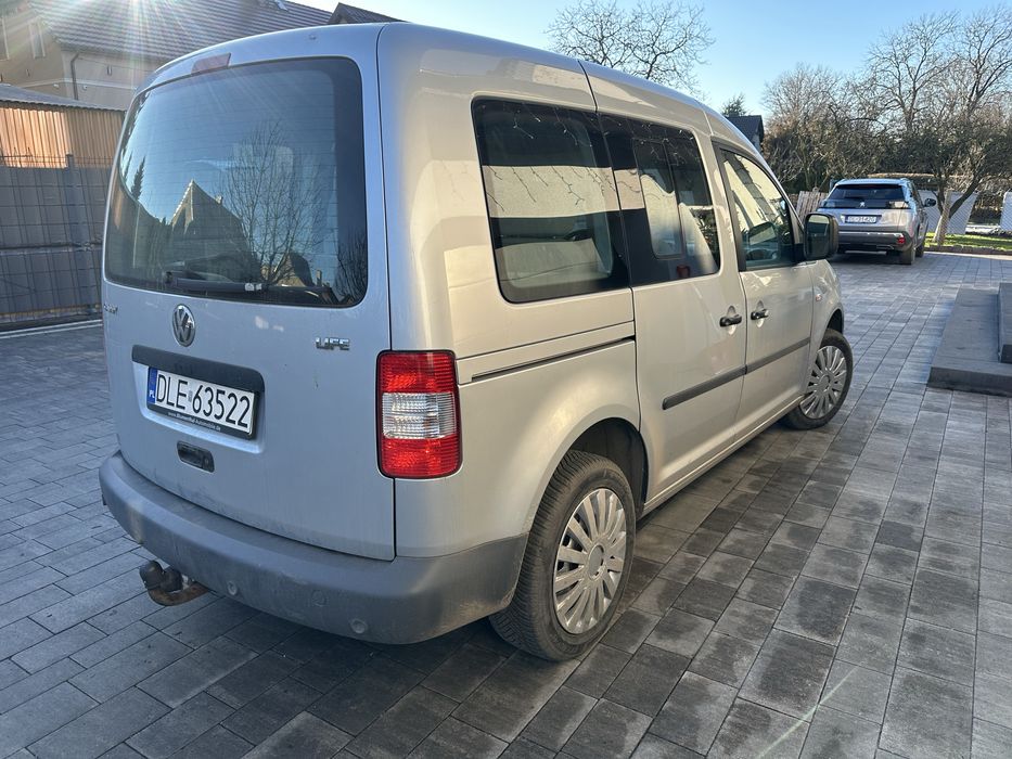 Volkswagen Caddy life 1.9tdi, 2009r, 217tys km, klima, 2x rozsuwane