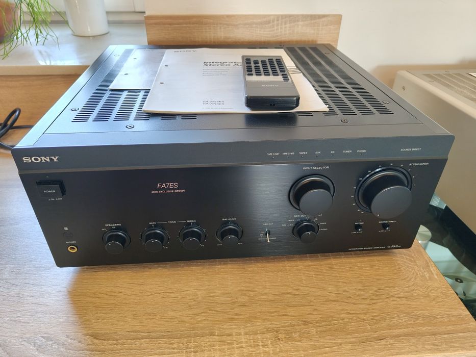 1995 -1998 najwyższy model wzmacniacz Integra Sony TA-FA7ES
