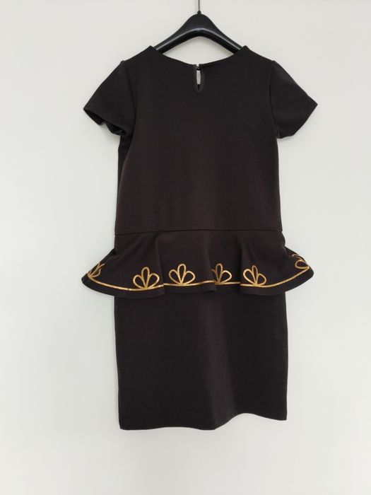Czarna sukienka a'la kotek  H&M