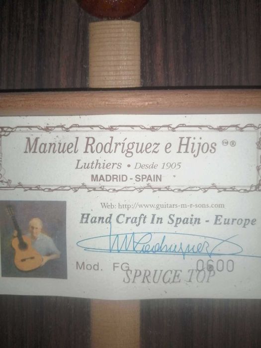 Gitara Manuel Rodriguez e Hijos