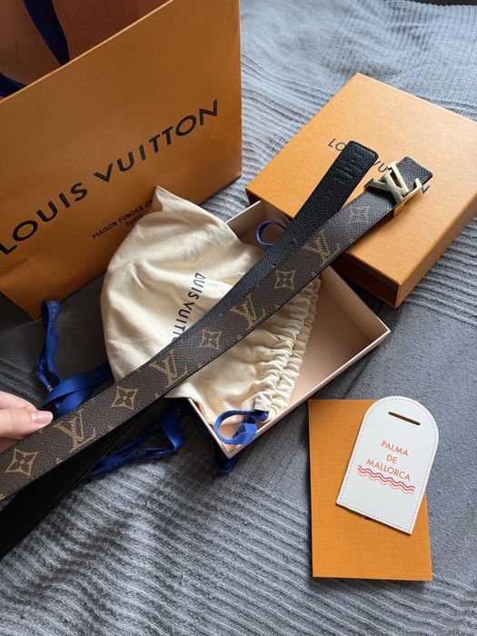 Oryginalny pasek Louis Vuitton – dwustronny / reversible