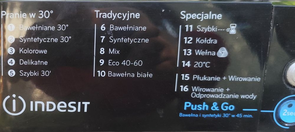 Części Pralka Indesit