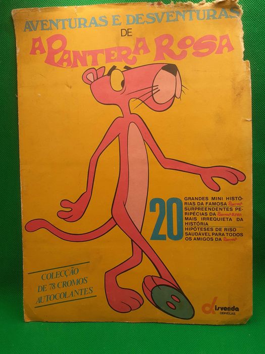 Livro - REF ESC - Coleção de Cromos - A Pantera cor ..(ler descrição)