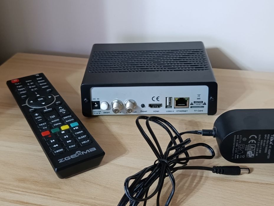 Zgemma H11S 4K UHD Dekoder Satelitarny Enigma2  Komplet