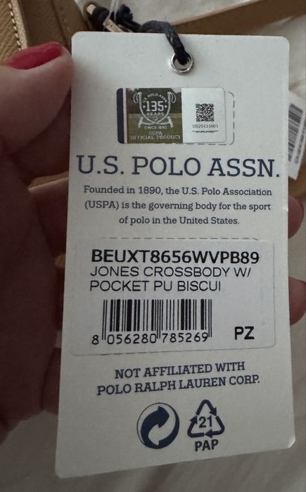 Сумка з ремінцем U.S. POLO ASSN Джонс