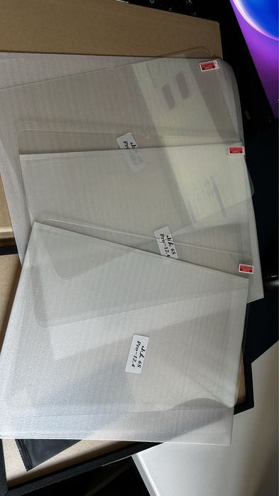 3 Peliculas vidro protetora Xiaomi Pad 6S PRO 12.4