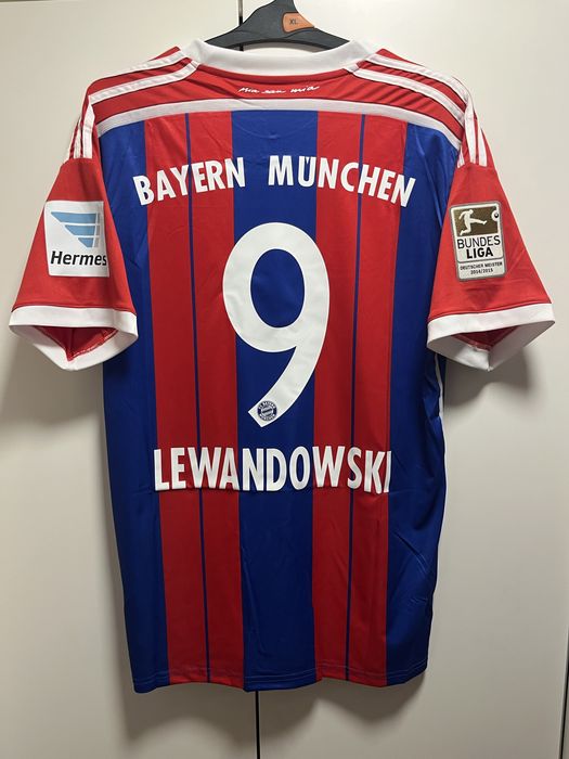 Koszulka Lewandowski 9 Bayern Monachium 15/16 XL Vintage Bundesliga