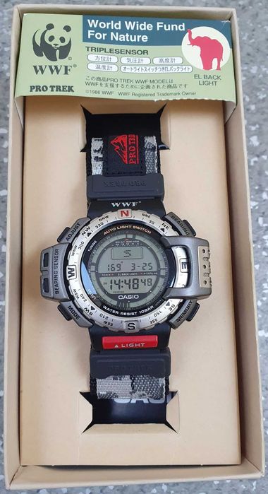希少CASIO PRO TREK WWF PRT-40 Philosophy | CASIO PRO TREK