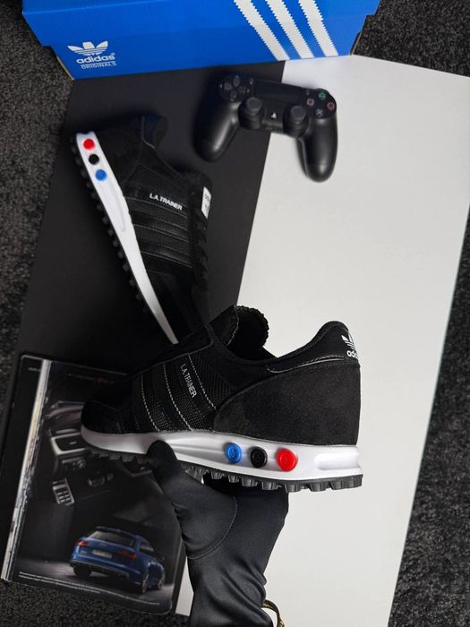 Літні кросівки чоловічі Adidas LA Trainer Black