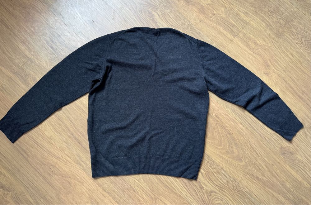 Męski sweter z wełny merino