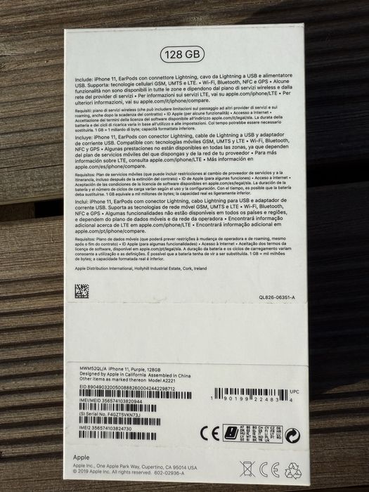 iPhone 11 – 128 GB (Lilac)64297745052162124