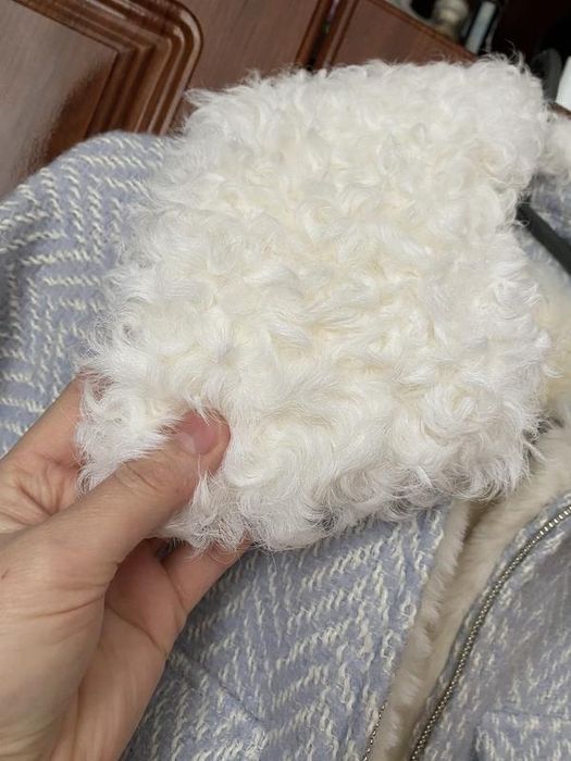 Мега тепле та мега круте пальто двійка овчина + хутро