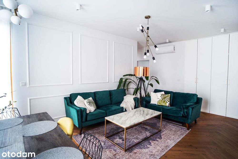 4 pokojowy apartament na Mokotowie, 2 łazienki, 2 balkony, hala garaż