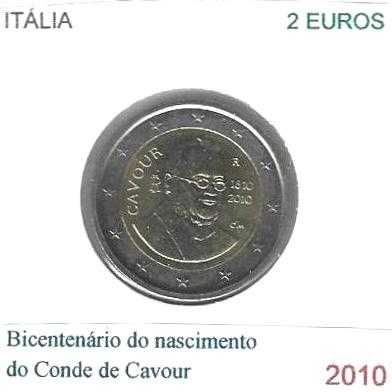 Itália - - - - - Moedas Comemorativas de 2 Euros