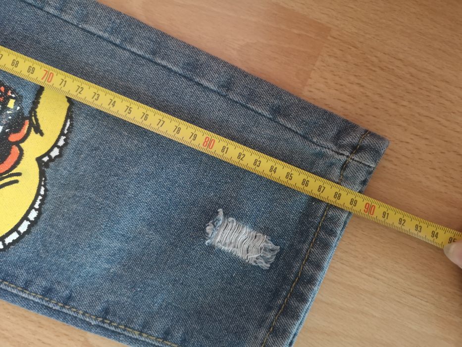 Spodnie jeans Mickey rozmiar L
