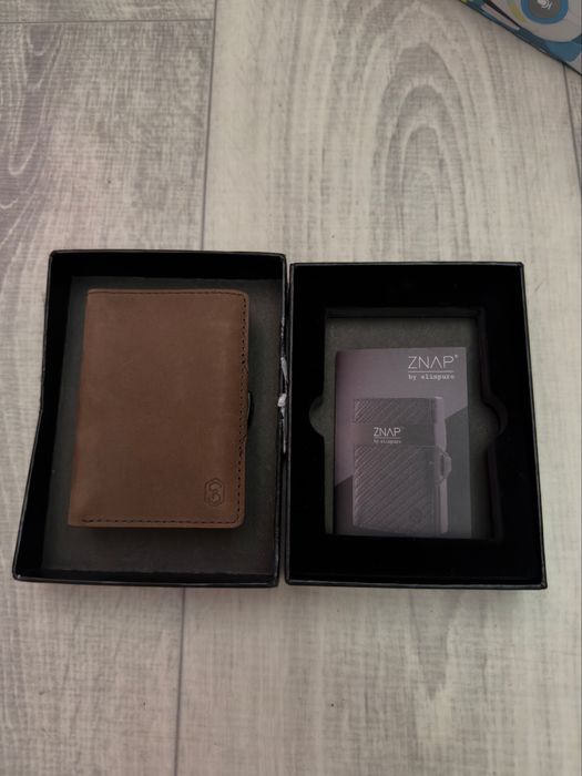 Minimalistyczny Portfel Slim Wallet ZNAP by Slimpuro – Skóra, RFID, Nowy / Stan Idealny