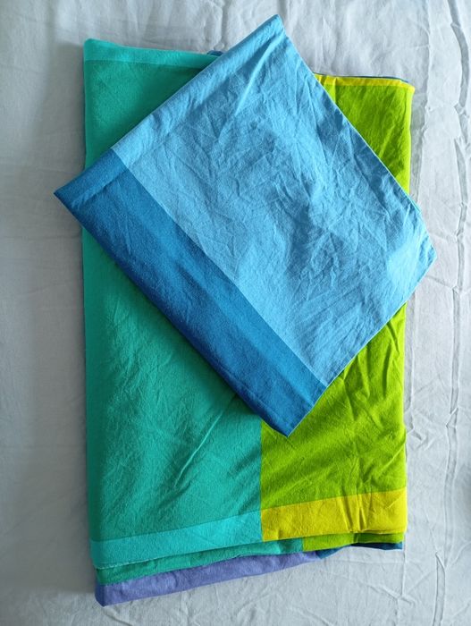 Capa de edredão com fronha