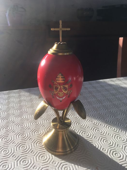 Ovos decorativos coleção Philae réplica Fabergé