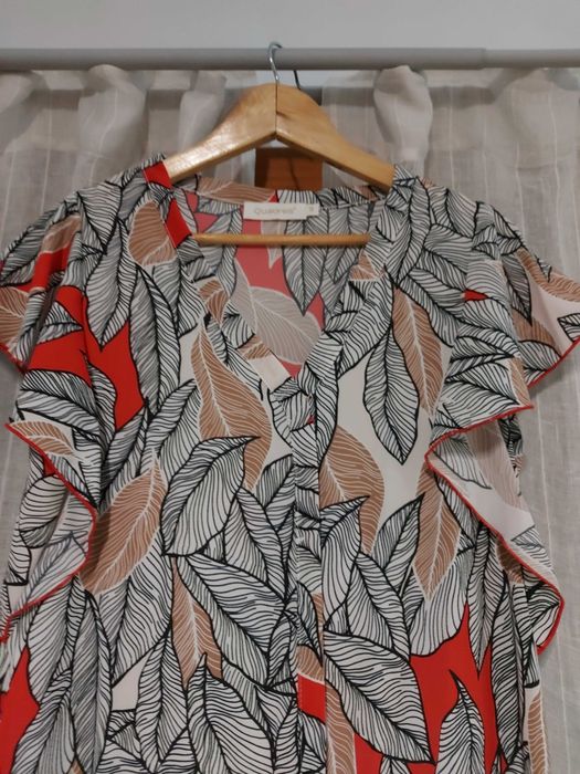 Vestido estampado Quadrelli 38